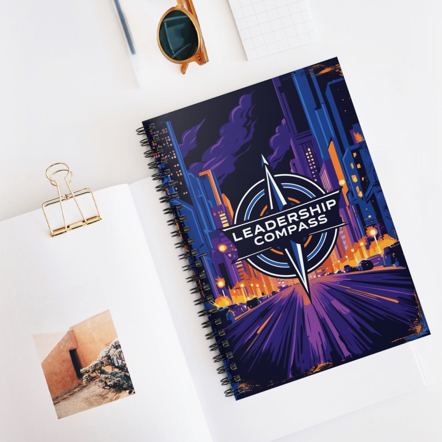 Awake at Night | Spiral Notebook - Ruled Line