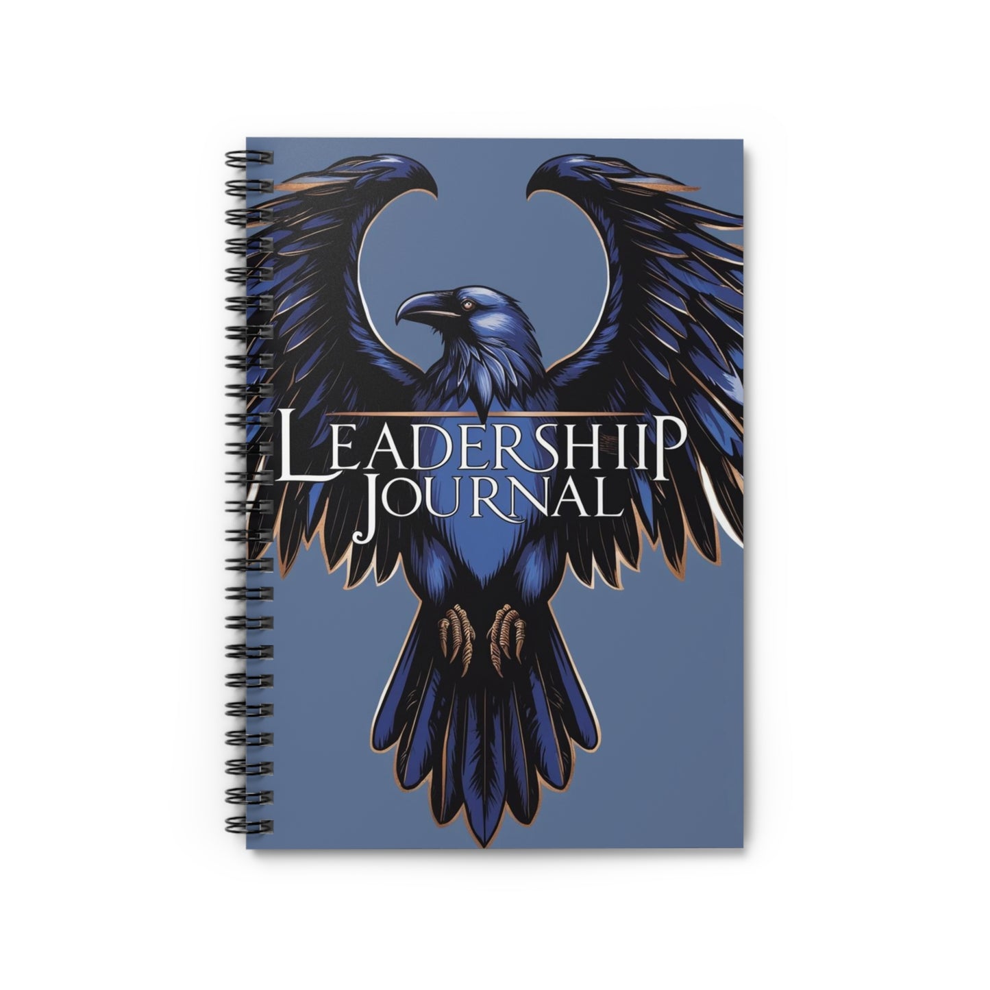 Blue Raven | Spiral Notebook - Ruled Line