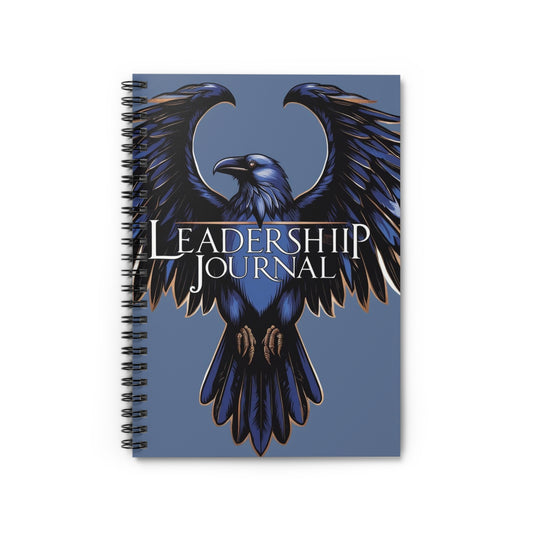 Blue Raven | Spiral Notebook - Ruled Line