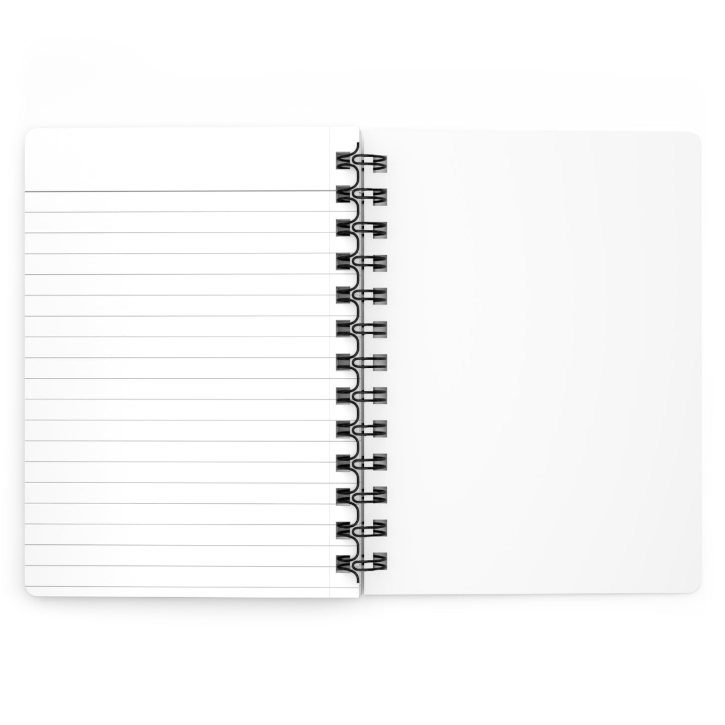 Neon Lights Flickered Around Them | Spiral Bound Journal