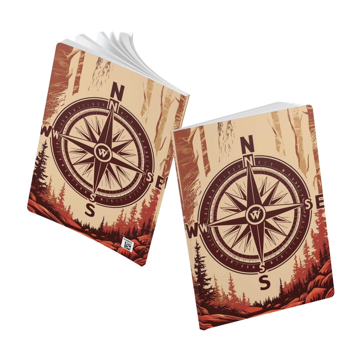 Don't Get Lost | Softcover Journal (with Inside Prints)
