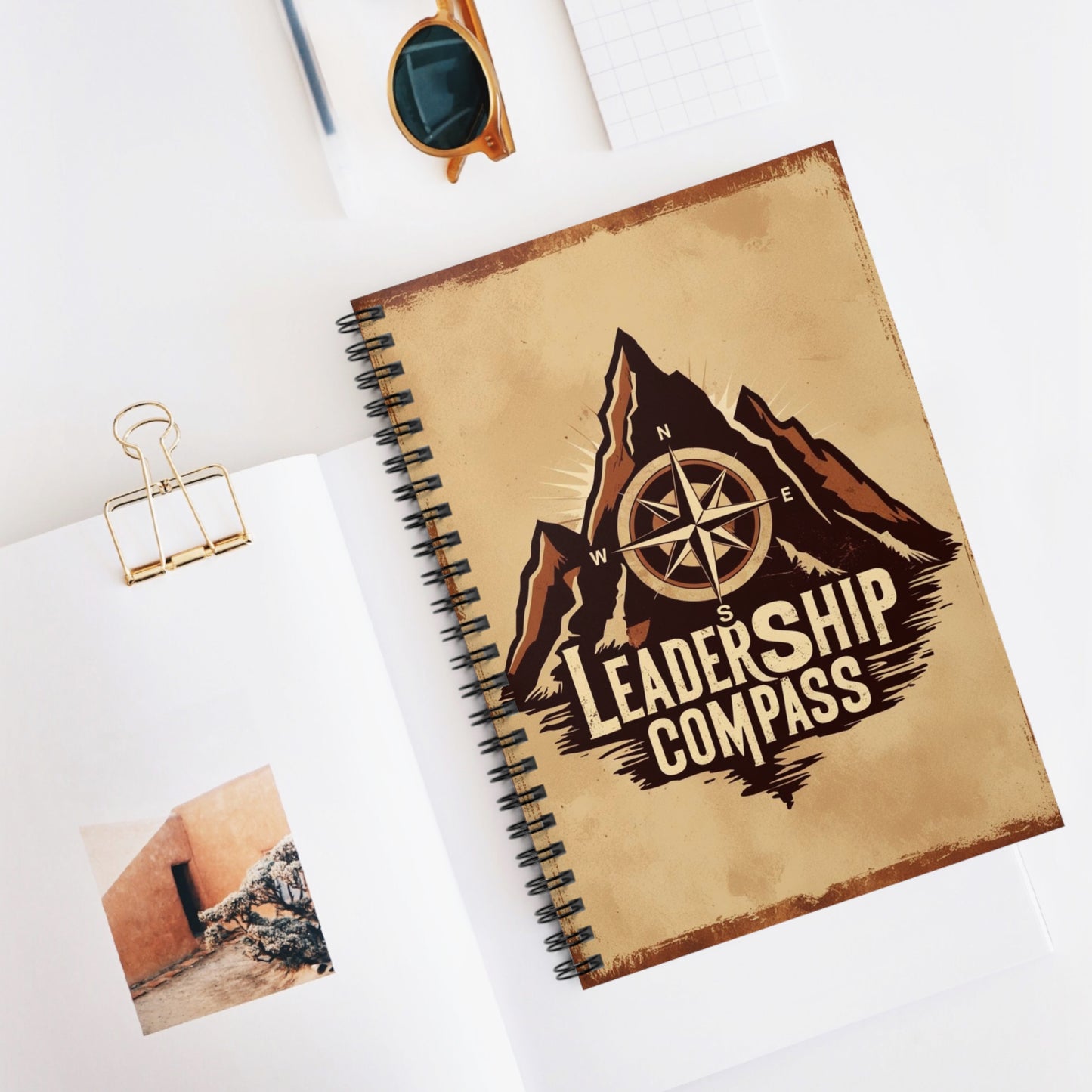 Let's Begin | Spiral Notebook - Ruled Line