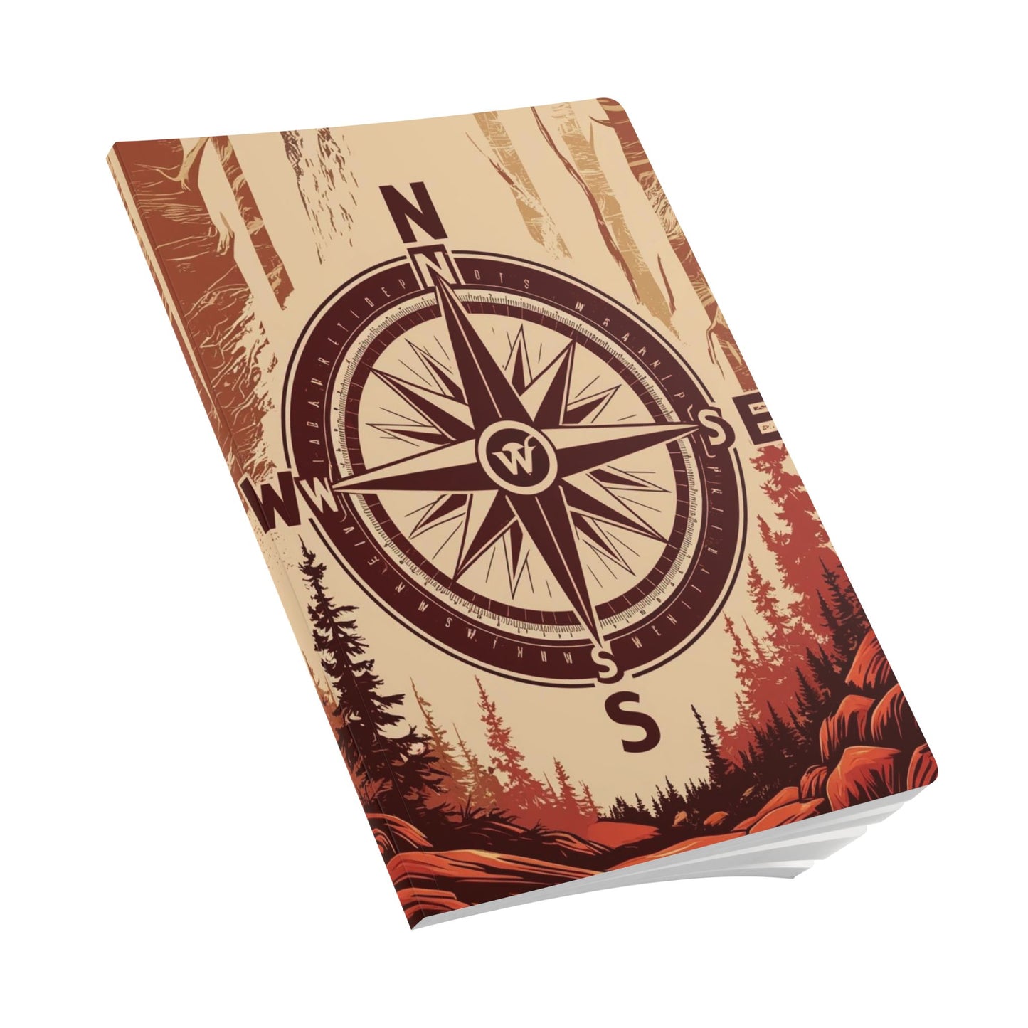 Don't Get Lost | Softcover Journal (with Inside Prints)