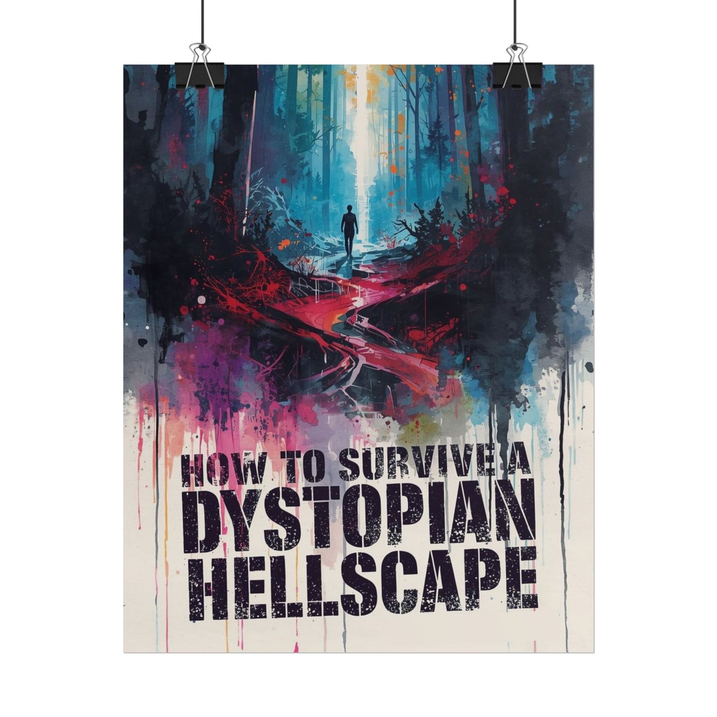The Forest | How to Survive a Dystopian Hellscape | Rolled Posters