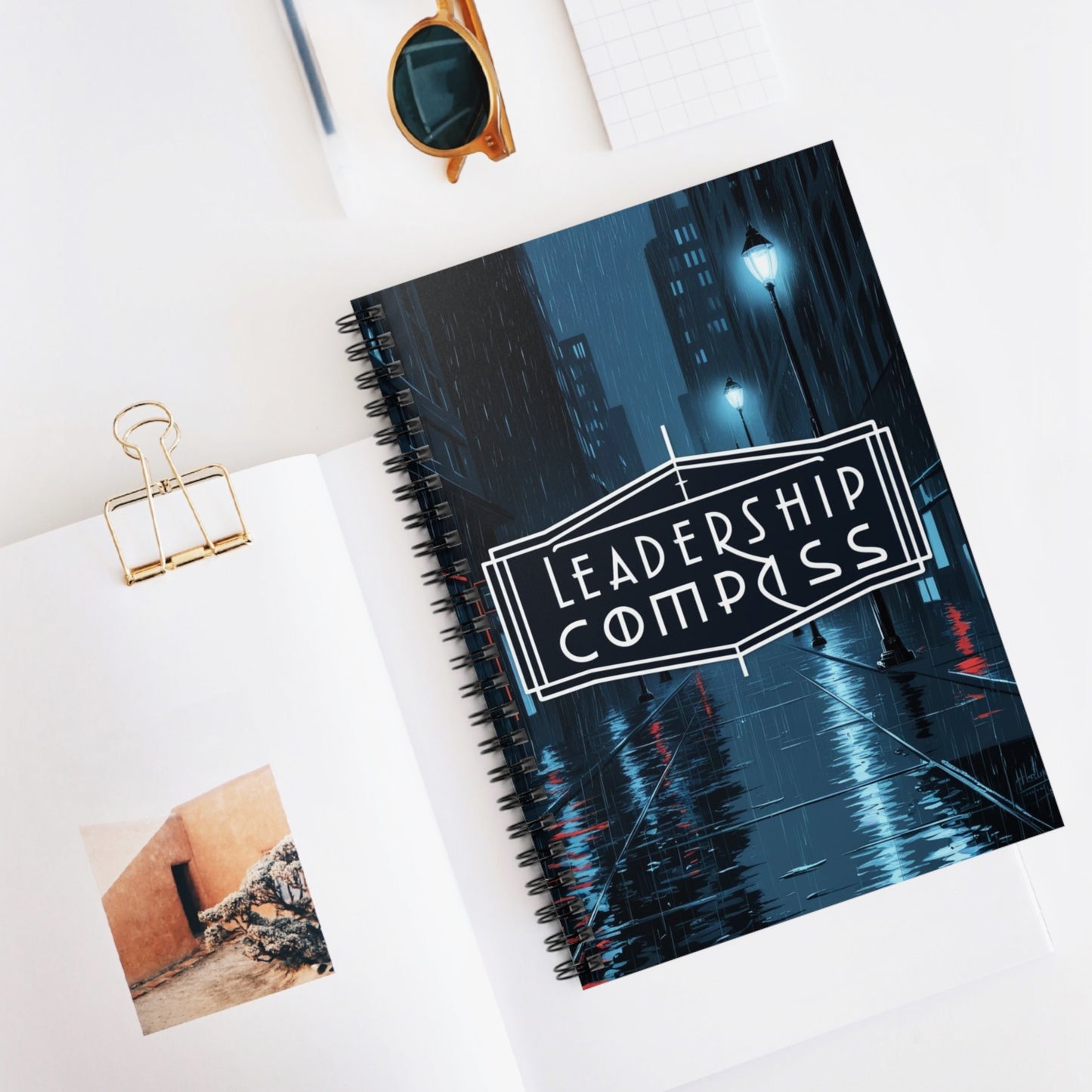 Shadows Slowly Receding | Spiral Notebook - Ruled Line