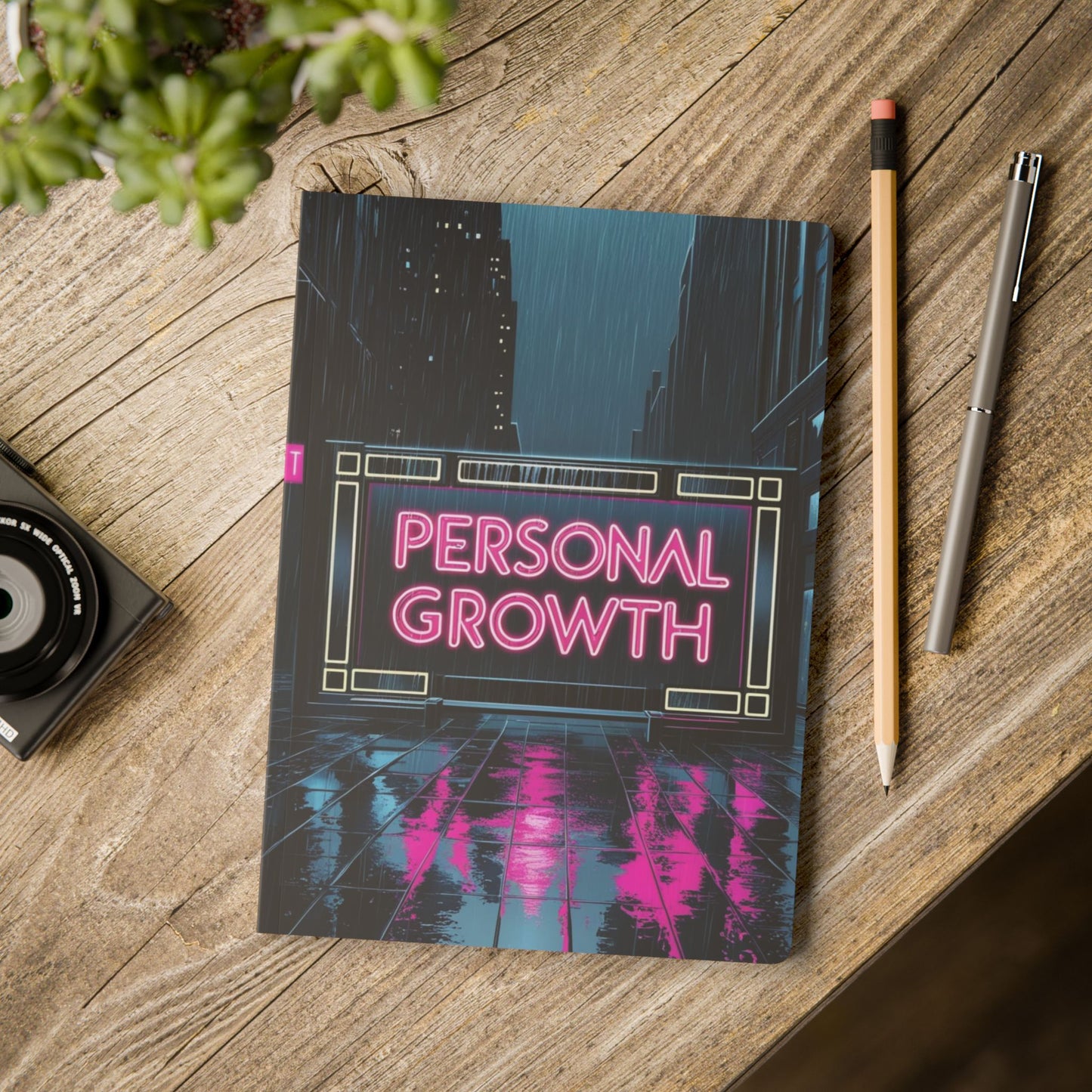Bathed in Neon | Softcover Journal (with Inside Prints)